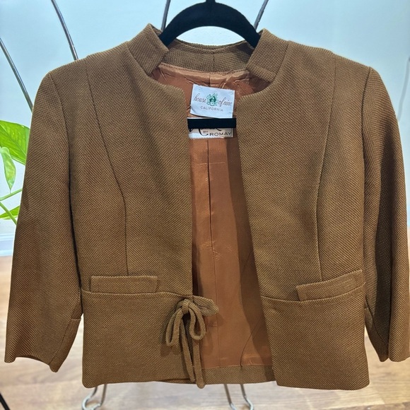 house of nine Jackets & Blazers - Vintage 1960s House of Nine x Mara by Romay Camel Blazer – XS/Small